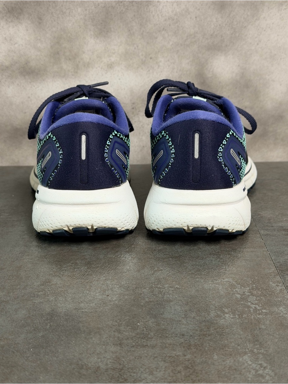 Brooks Ghost 14 Women's Navy Blue Running Shoes 1203561B446 Size 8B - Picture 10 of 16